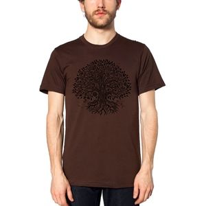 Tree Of Life Graphic Tee T-Shirt American Apparel